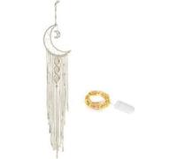 Attrape-Rêve Macramé Double Lune à LED Capteur Reve Dream catcher !