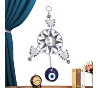 Attrape-rêves , attrape-rêves à suspendre | Blue Eye Automobile Carillon à vent | de bonheur d'art esthétique pour chambre d'enfant dortoir salon