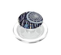 Attrape-rêves Boho Magique Plume Foncée Mignon Witchy Bleu Dreams PopSockets PopGrip pour MagSafe