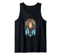 Attrape-rêves Cheval Indien Indien Plumes Tribal Débardeur