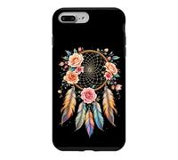 Attrape-rêves coloré avec Roses et Plumes Coque pour iPhone 7 Plus/8 Plus