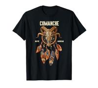 Attrape-rêves Comanche American Indian Tribe Ram Skull T-Shirt