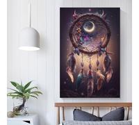 Attrape-rêves dansant, images murales pour salon, décoration moderne pour la maison, 20 x 30 cm