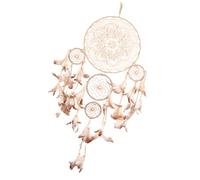 Attrape-rêves de style indien avec cinq anneaux pour décoration de maison