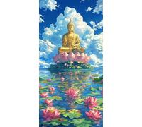 Attrape-RêVes Diamond Painting Fantaisie Diamond Painting Enfant DIY Peinture Diamant Adulte Kit Broderie Strass Canevas Kit Complet Adulte Mosaique Loisir Creatif, Decoration Chambre 30x90cm J - 6