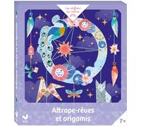 Attrape-rêves et origamis - mini boîte avec accessoires
