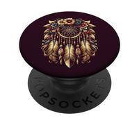 Attrape-Rêves Floral Harmonie Naturelle PopSockets PopGrip Adhésif
