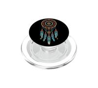 Attrape-rêves Indien Indien Plumes Tribal bohème PopSockets PopGrip pour MagSafe