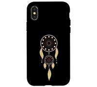 Attrape-rêves Indien Indien sud-Ouest Art Tribal Coque pour iPhone X/XS
