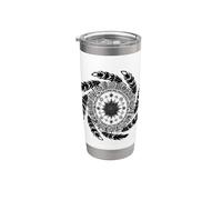 Attrape-rêves indien Western Gobelet isotherme en acier inoxydable double paroi