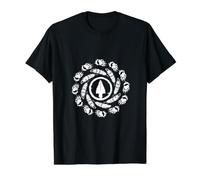 Attrape-rêves Indien Western T-Shirt Graphique avec Valeur, Homme, Noir, XL