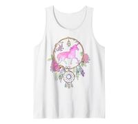 Attrape-rêves Licorne bohème Magique Violet Lilas Rose Fille Débardeur