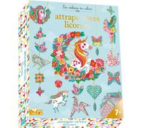 Attrape-rêves Licornes - coffret avec accessoires + 5 feuilles d'origami + 3 cartes + - Cinzia Sileo - Deux Coqs D'or - Coffret - Jeux livres objets