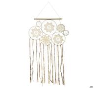 Attrape rêves ""Lilia"" coton 59x107cm - Atmosphera createur d'interieur - Blanc