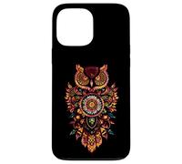 Attrape-rêves Mandala Sage Hibou forêt Coque pour iPhone 13 Pro Max