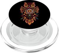 Attrape-rêves Mandala Sage Hibou forêt PopSockets PopGrip pour MagSafe