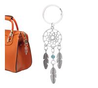 Attrape-rêves - Ornement Dreamcatcher Pendentif | Portable Léger Attrape-Rêves Porte-clés et Accessoires de Décoration, Porte-Clés Plume Attrape-Rêves Porte-Clés Porte-Clés Porte-Clés Lucky