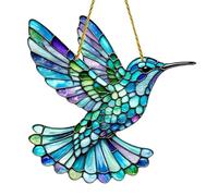 Attrape-rêves pour colibris, attrape-rêves pour oiseaux | attrape-rêves acryliques | décoration portable pour jardin, fenêtre, mur, salon, chambre à coucher