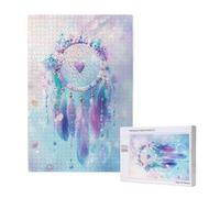 Attrape-Rêves Puzzle Amour 1500 Pièces Adultes,DIY Puzzles Classiques Art avec Boîte d'emballage et Photos de Référence,Relaxation/Soulagement du Stress/Jeux Amusants,Creatif Cadeau pour Femme M-1275