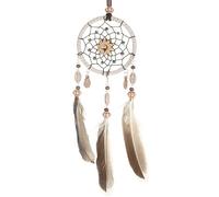 Attrape Rêves Suspendu Décoration Murale Perles Coquillages Plumes | Modèle Artisanal Style Indien Porte Bonheur, Adapté Décoration Maison Voiture Chambre