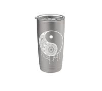 Attrape-rêves Yin et Yang Gobelet isotherme en acier inoxydable double paroi