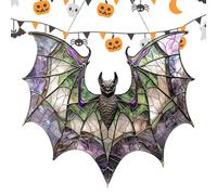 Attrape-Soleil,Acrylique 2D Plate en Forme de Chauve-Souris Suspendable | Décoration Pendente Artistique pour Jardin Terrasse Intérieur Cuisine Salon Cour Extérieur