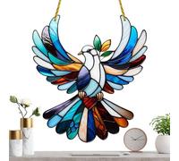 Attrape-Soleil, Attrape-Soleil pour fenêtre intérieure | Pendentif Plume d’Animal,Attrape-Soleil de fenêtre en Acrylique 2D, décorations Artisanales, Pendentif Animal Suspendu pour mère