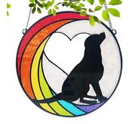 Attrape-soleil commémoratif, attrape-rêves commémoratif de chat, ornements suspendus commémoratifs pour chats - Décoration à suspendre à la fenêtre, décoration pour amoureux des chats, J