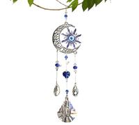 Attrape-soleil de fenêtre en forme de fleur, attrape-soleil contre le mauvais œil - Pendentif charme soleil mauvais œil,Pendentif à breloque soleil mauvais œil en forme de fleur pour fenêtre, cours, c