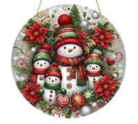 Attrape-soleil de Noël | Attrape-soleil en verre | Décoration de fenêtre | Thème de Noël | Décoration de fenêtre en acrylique | Ornement coloré pour la maison et les fêtes de Noël