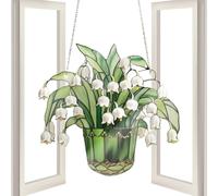 Attrape-Soleil d'intérieur Polyvalent en vitrail | Décoration de fenêtre Attrayante aux Couleurs Vives pour n'importe Quelle pièce, Jardin, extérieur, fenêtre