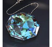 Attrape-Soleil en Cristal à Suspendre de 80 mm avec chaîne pour fenêtre, décoration de Maison, Jardin, Noël, Mariage