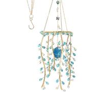 Attrape-soleil en cristal en forme de branche à suspendre à une fenêtre, prismes arc-en-ciel, carillon éolien pour décoration de maison, de jardin, carillon éolien pour l'extérieur
