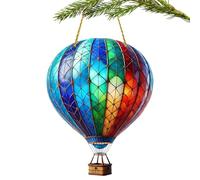 Attrape-soleil mignon pour voiture - Décoration pour rétroviseur, attrape-soleil plat en acrylique | Pendentif décoratif p0ur voitures, | Montgolfière suspendue, décoration p0ur porte et chambre à cou