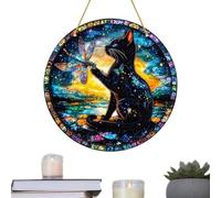 Attrape-Soleil - Pendentif Art Dragonfly Suspendu - Déco Murale en Acrylique pour Femme Maman Salon Jardin Fenêtre Extérieur