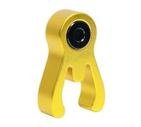 Attrape-tube de direction léger en alliage d'aluminium pour vélos pliants Brompton et pour 360 vélos pliables pour aider à verrouiller le tube de direction en état plié (doré)