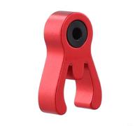 Attrape-tube de direction léger en alliage d'aluminium pour vélos pliants Brompton et pour 360 vélos pliables pour aider à verrouiller le tube de direction en état plié (rouge)