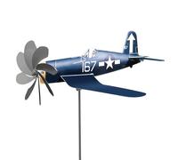 Attrape-vent résistant aux intempéries | Moulin à vent pour pelouse d'avion | Éolienne d'avion de jardin, patio avion, éolienne d'avion de cour, éolienne d'avion