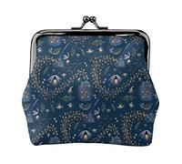 Attraper des lucioles Porte-Monnaie en Cuir pour Femmes, Petite Pochette de Monnaie avec Fermoir à Fermeture à glissière Portefeuille à Boucle pour Cadeau de Fille