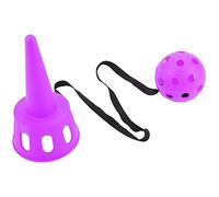 Attraper Les Jouets, Jeu de Lancer de Balle Coupe et Jeu de Balle pour Enfants (Violet)