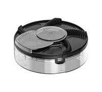 Attraper les mouches de sécurité USB rechargeable automatique pour usage domestique cuisine mouches piège silencieux amovible insectes(B black)