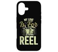 Attraper Les Poissons drôle My Love is for Reel Coque pour iPhone 17