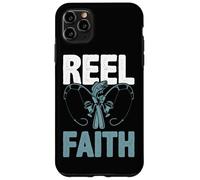 Attraper Les Poissons drôle Religion Blague I Reel Faith Coque pour iPhone 11 Pro Max
