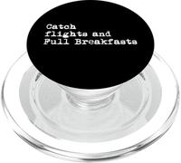 Attrapez des vols et des petits déjeuners complets amusants Full Monty PopSockets PopGrip pour MagSafe