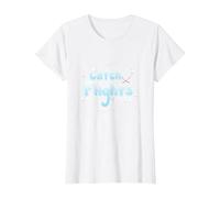 Attrapez Les Vols et Non Les Sentiments - Aventure de Voyage spirituelle T-Shirt, Femme, Blanc, L