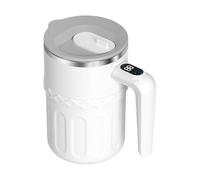 Attrayant tasse agitation attrayante en cadeau avec affichage de la température de 380 ml pour mélanger les boissons partout B.p.a Gourde sous vide avec agitation intelligente offerte pour les