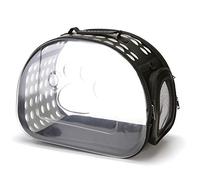 AttreX Sac à Dos de Transport pour Chat, Chien, Accessoires de Voyage, Sac pour Animal Domestique et Super Animaux, Panier à bandoulière, Sac à Dos, Caisse de Lapin, fourre-Tout (Couleur : Noir, ta