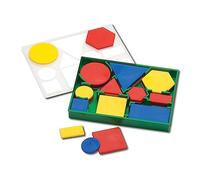 Attribute Blocks Plastic Desk Set
