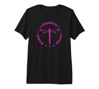 Attributs de Libellule tribale Totem Rosatish Rose T-Shirt Haut de Gamme