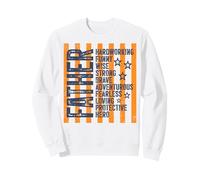 Attributs du père - Héros Aimant et travailleur Sweatshirt